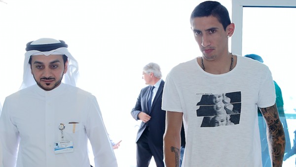 Di Maria sağlık kontrolünden geçti