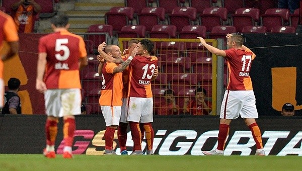 8 Ağustos'taki Süper Kupa öncesi Galatasaray son hazırlık maçına çıktı