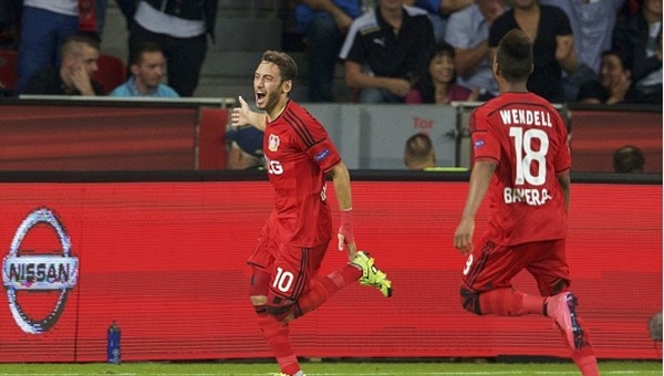 Hakan Çalhanoğlu attı, Leverkusen turladı