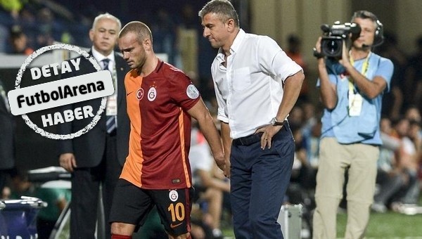 Hamza Hamzaoğlu, Wesley Sneijder'i oynatacak mı?