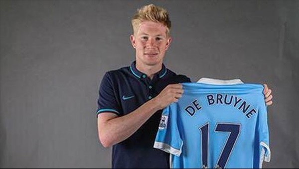 De Bruyne, rekor bonservisle Manchester City'de