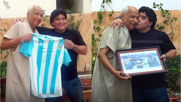 Maradona'dan o hakeme jest