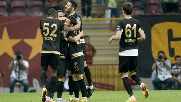 Galatasaray, Osmanlıspor'a 2-1 mağlup oldu