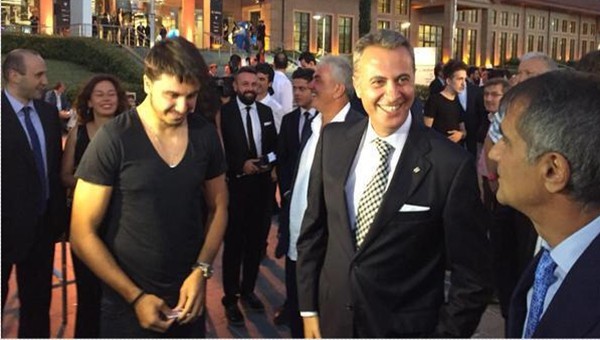 Ozan Tufan, Şenol Güneş ve Fikret Orman aynı karede