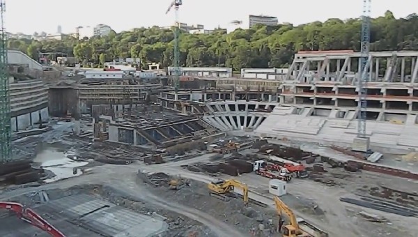 Vodafone Arena'da çalışmalar durduruldu!