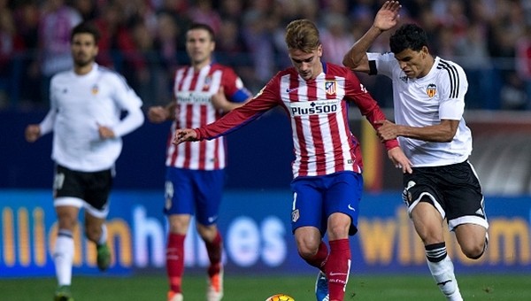 Atletico Madrid - Valencia maçı özeti ve golleri