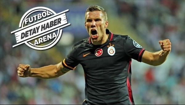 Lukas Podolski Galatasaray'da kendine geldi