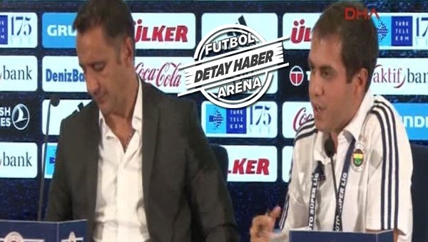 Vitor Pereira'nın basın toplantısında olay