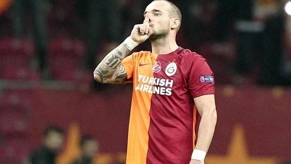 Sneijder'in derbi öncesi suskunluğu