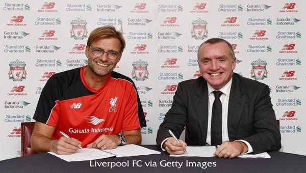 Ve Jürgen Klopp resmen Liverpool'da