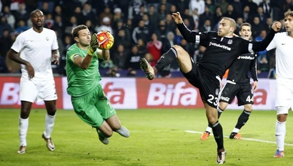 Beşiktaş-Akhisar Bld. maçında ilkler yaşandı