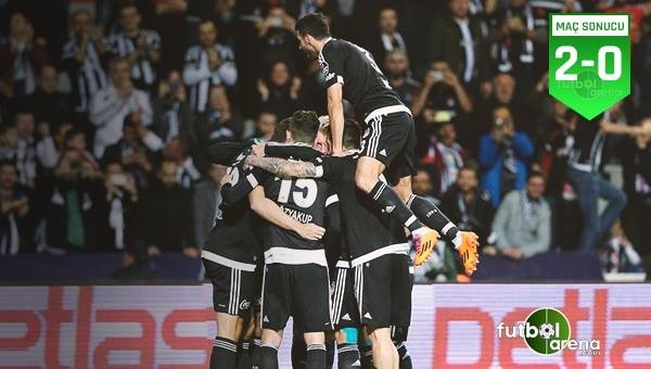 Beşiktaş liderliğe uçtu