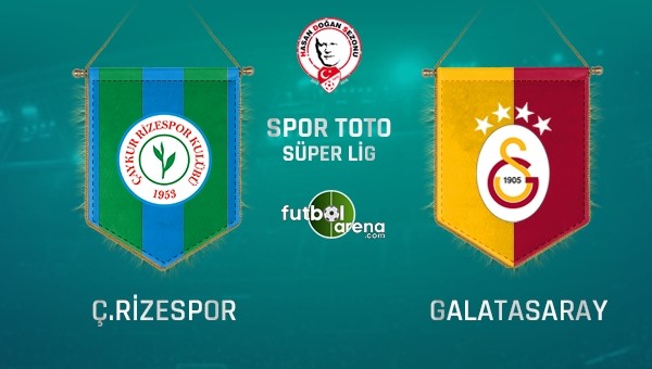 Galatasaray ile Rize 31. randevuda