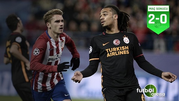 Atletico Madrid 2-0 Galatasaray maçın özeti ve golleri
