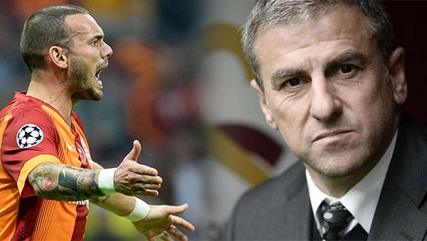 Hamzaoğlu'ndan Sneijder'e çok sert cevap