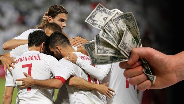 Katar-Türkiye maçı servet dağıttı