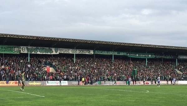 Kocaelispor taraftarı yine tarih yazdı