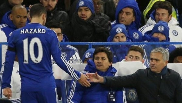 Mourinho Hazard'dan memnun