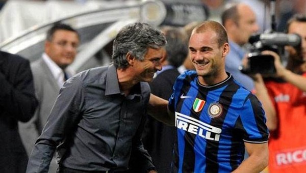 Mourinho'dan olay açıklama! 'Benim için Sneijder...'