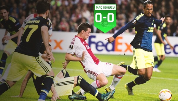 Fenerbahçe 1 puanla dönüyor