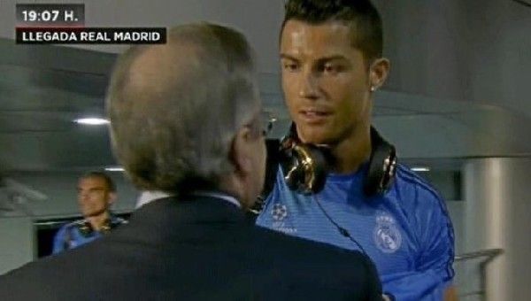 Perez, Ronaldo'dan hesap sordu! İşte o görüntüler