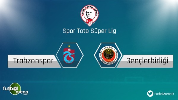 Trabzonspor 63. kez Gençlerbirliği karşısında
