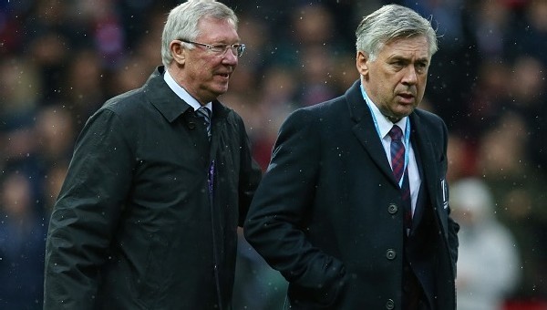 Ancelotti, Ferguson ile görüşüp imzayı attı