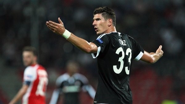 Avrupa Ligi resmi hesabından Mario Gomez paylaşımı