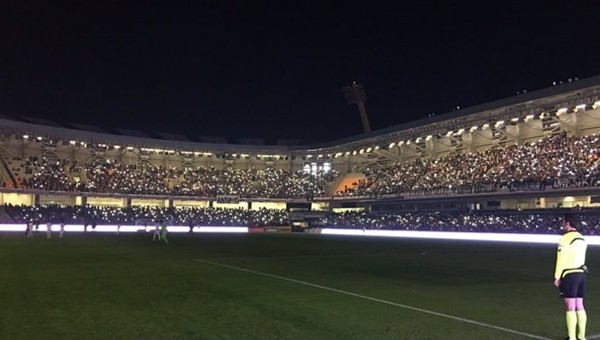Beşiktaş - Torku Konyaspor maçında elektrik gitti