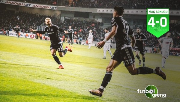 Beşiktaş devreyi farklı kapattı