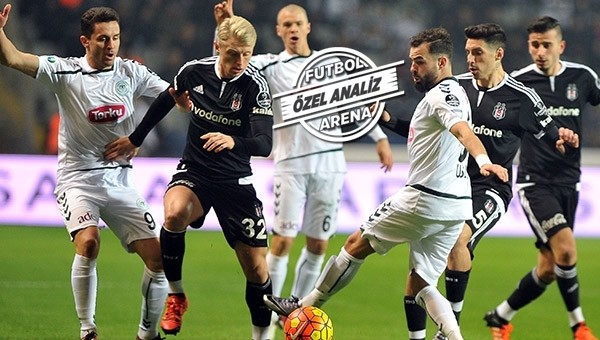 Beşiktaş'ın defansı atağa kalktı