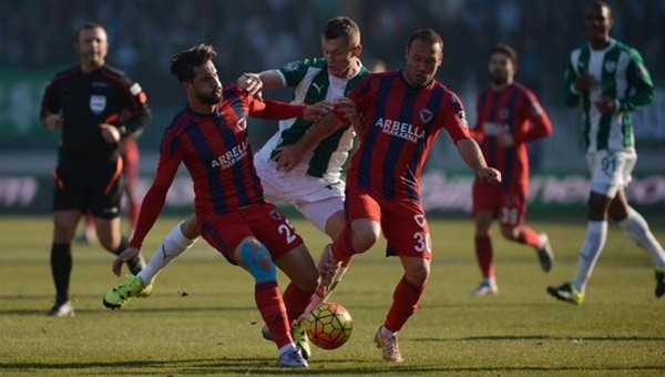 Bursaspor 2-1 Mersin İdmanyurdu