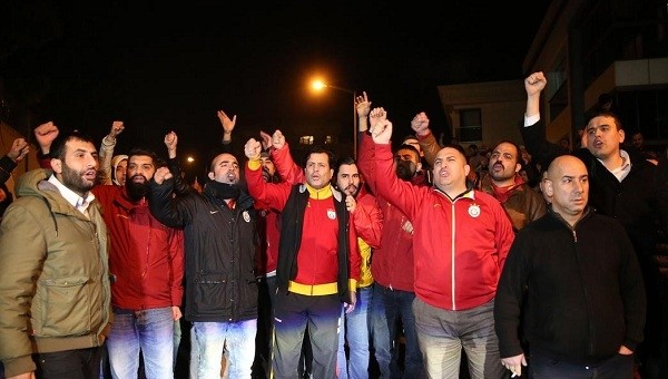 Derbi sonrası Florya'da arbede çıktı