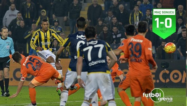 Fenerbahçe 1-0 Medipol Başakşehir maçın özeti ve golü