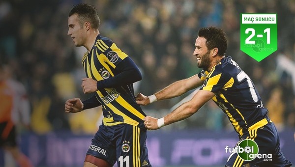 Fenerbahçe'den devreye 3 puanlı veda Fenerbahçe 2-1 Medicana Sivasspor