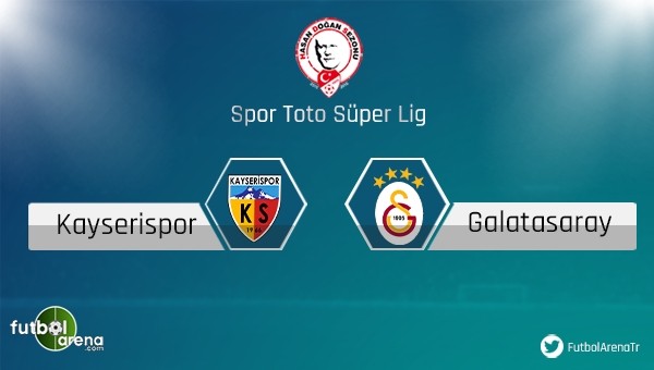 Galatasaray, 39. kez Kayserispor karşısında