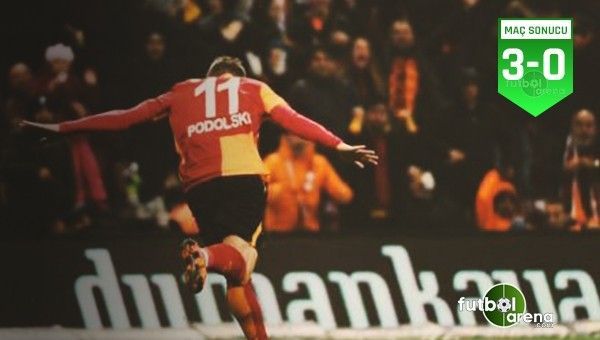 Galatasaray 3-0 Bursaspor maçın özeti ve golleri