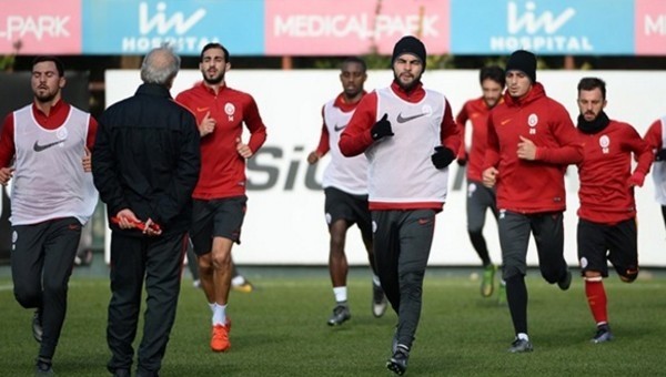 Galatasaray'da kupa hazırlığı başladı