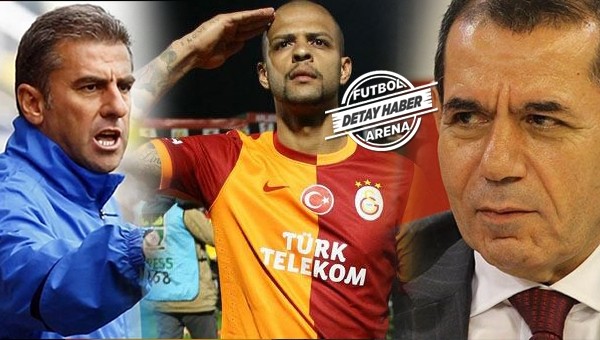 Galatasaray'da Felipe Melo kavgası