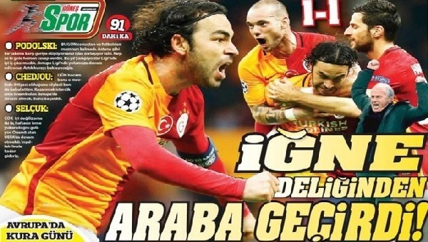 'İğne deliğinden araba geçirdi'