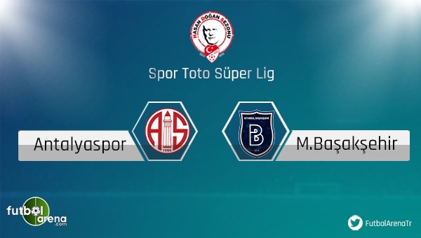 Antalyaspor, Başakşehir'i ağırlayacak
