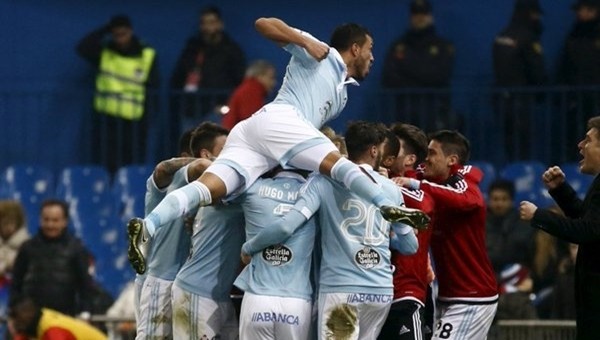 Atletico Madrid 2-3 Celta Vigo