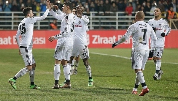 Beşiktaş'ta yerli oyuncular kupada coşuyor
