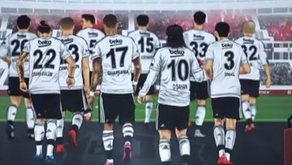 Beşiktaş'tan taraftarları heyecanlandıran Vodafone Arena animasyonu