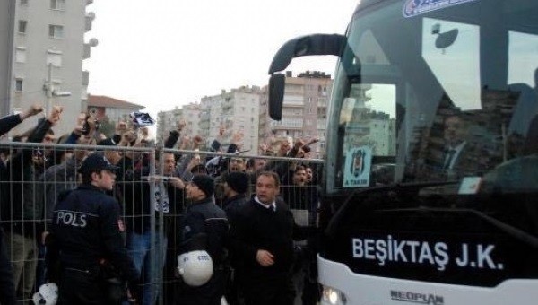 Buca - Beşiktaş maçı öncesi olay çıktı!