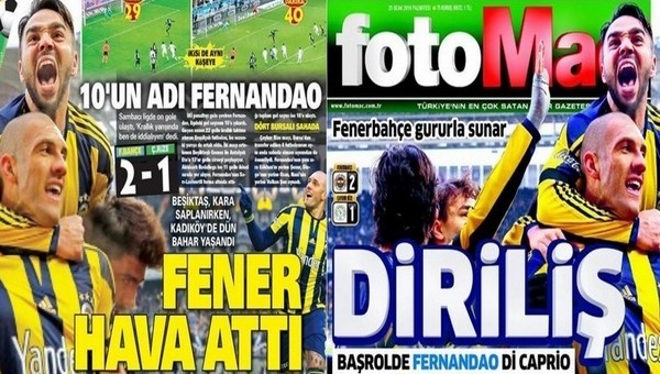 'Fenerbahçe hava attı'