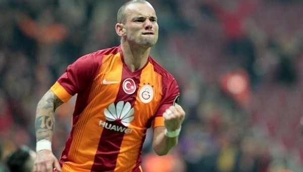 Galatasaray'da Sneijder sevinci