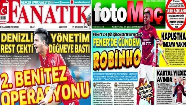 Gazetelerde günün manşetleri (28 Ocak 2016)