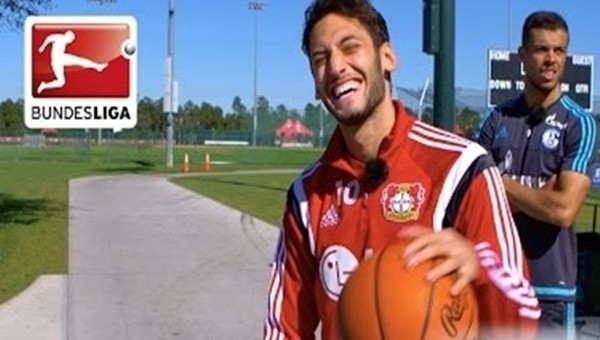 Hakan Çalhanoğlu basketbolda fena ezildi