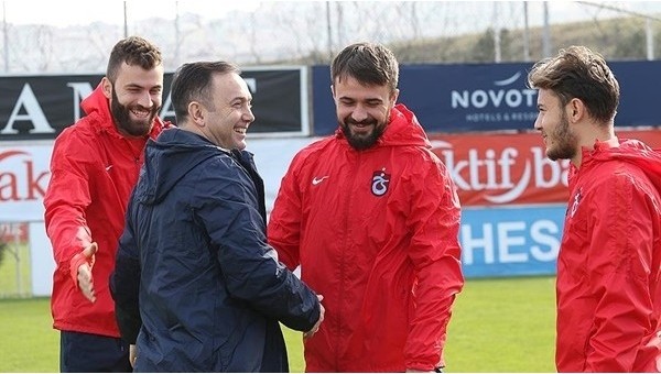 Hami Mandıralı Trabzonspor ile ilk antenmanına çıktı - İZLE